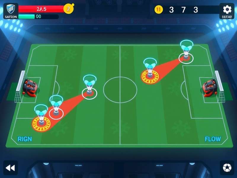 Powerful Forward Line Gameplay Screenshot